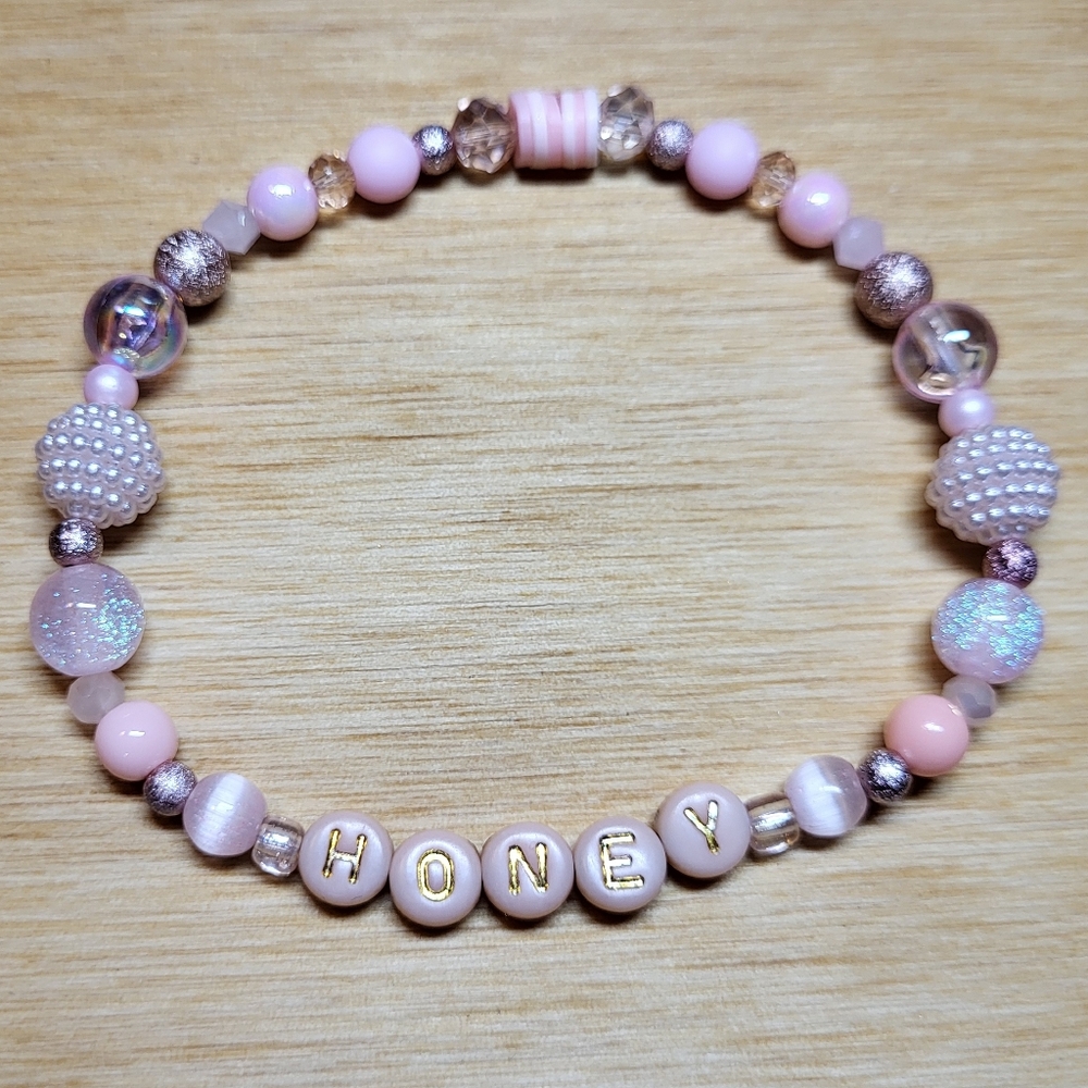 Honey- Taylor Swift Friendship Bracelet, Size 8"